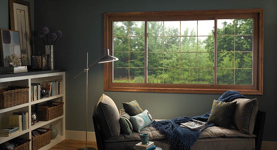 Sliding Windows in a study room - The Window Source of East Texas